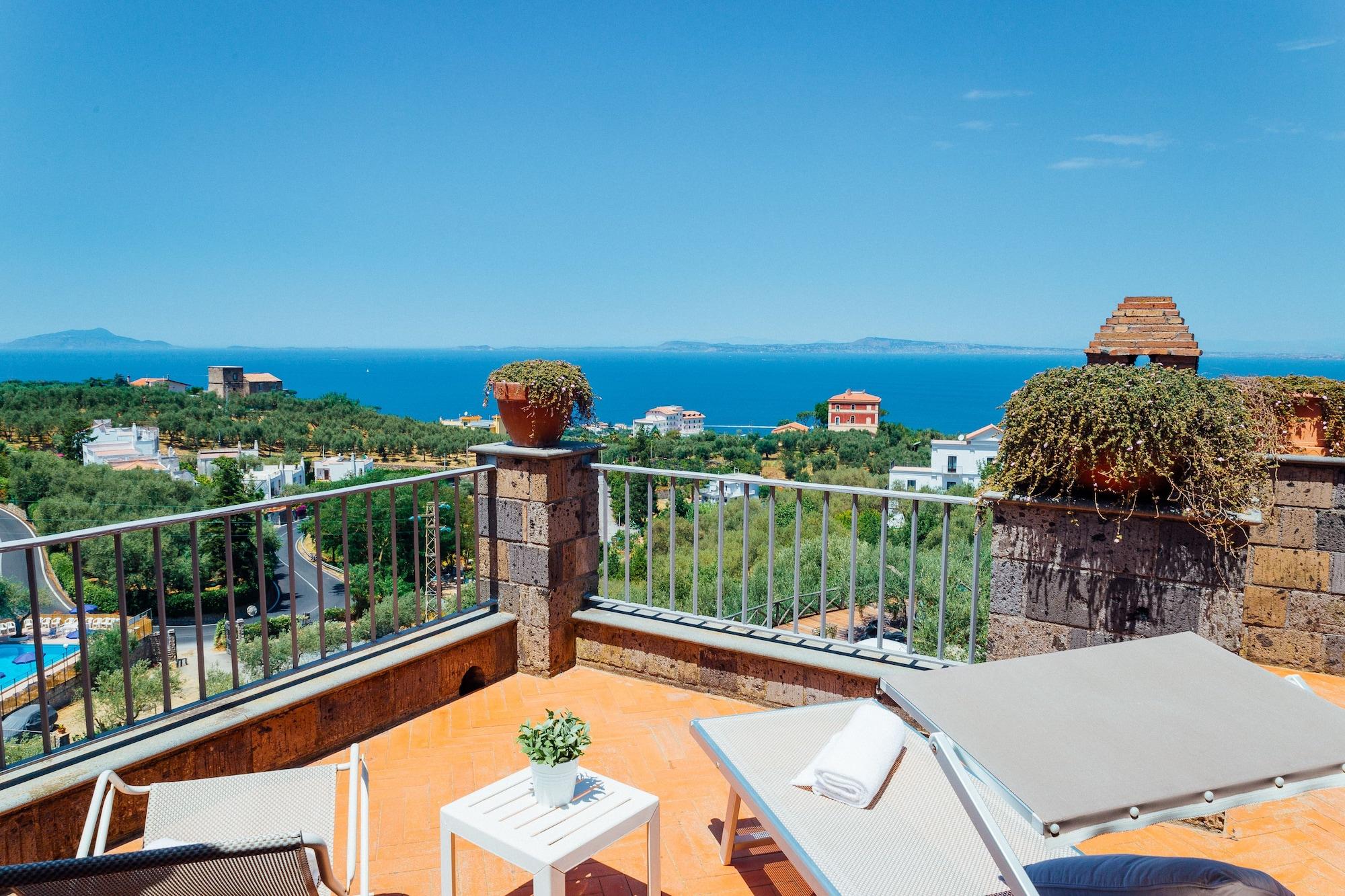 Villa Carolina Sorrento Private Heated Pool And Sea View * Sorrento
