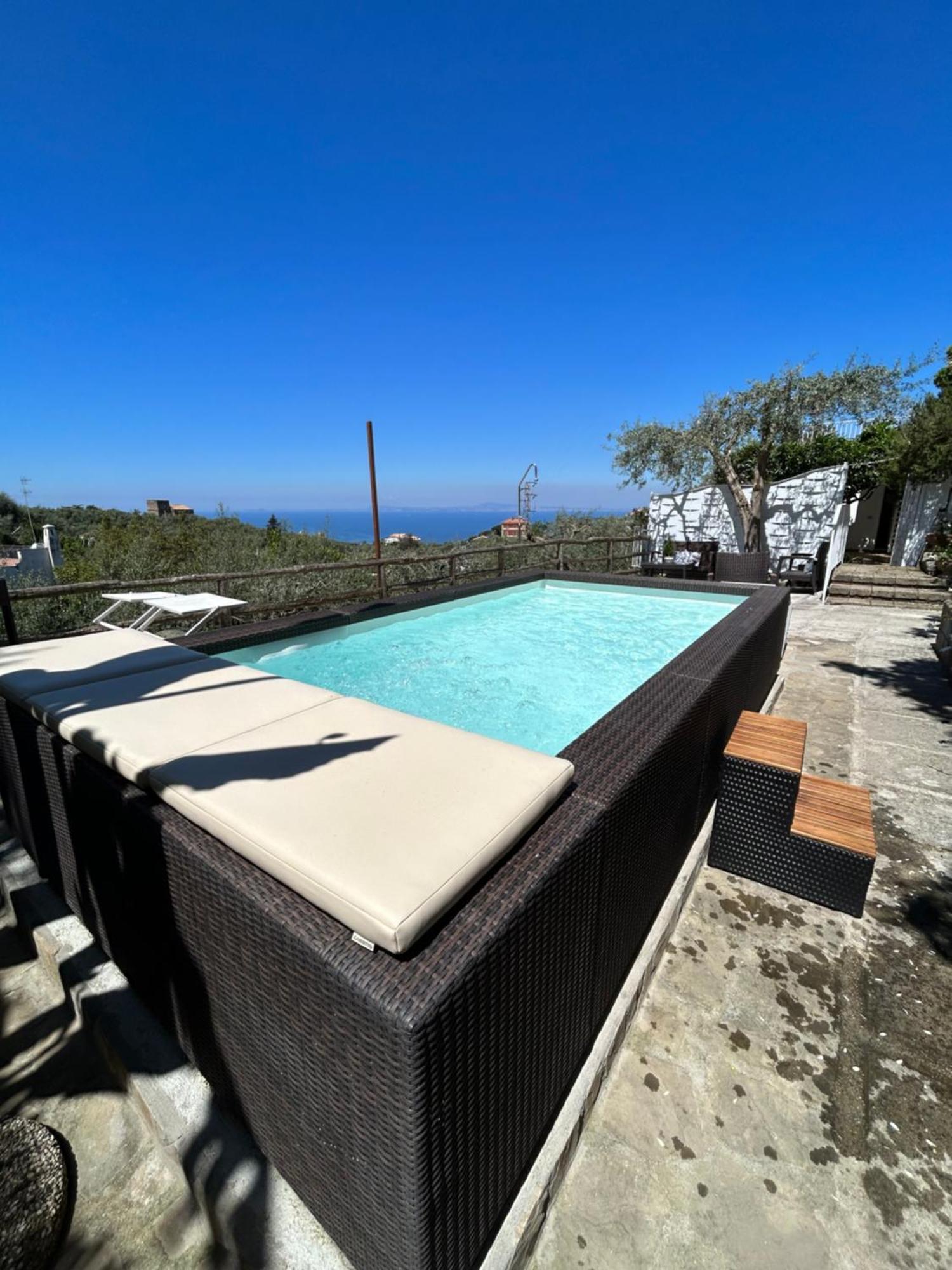 Villa Carolina Sorrento Private Heated Pool And Sea View * Sorrento